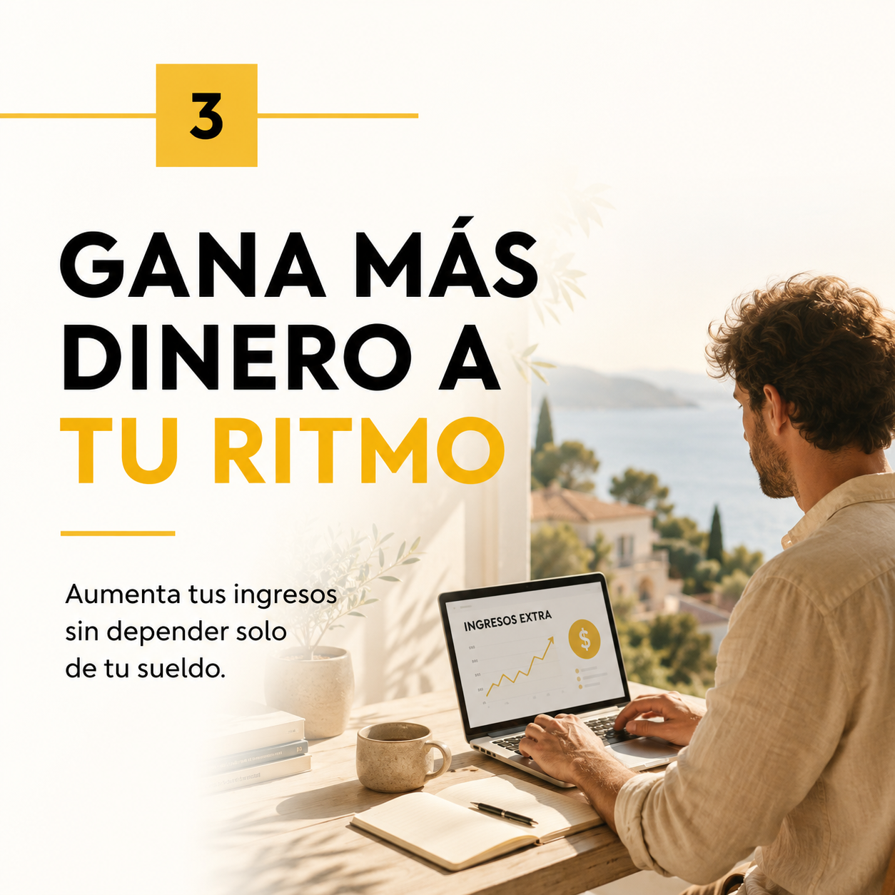 Gana más dinero a tu ritmo